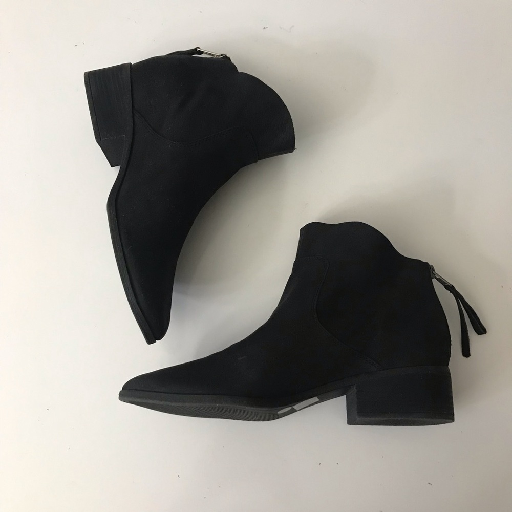 Lucky Brand Leather Ankle Boots Retail $129 - Picture 7 of 8